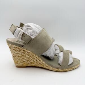 Dv8 by Dolce Vita Womens Espadrille Wedge Sandals Size 8 Sage Green NWOB